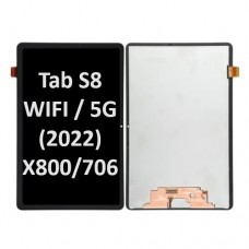 Samsung Galaxy SM-X700/X706 (TAB S8 WIFI/5G 2022) NF LCD Touch screen (Original Service Pack) [Black] S-973